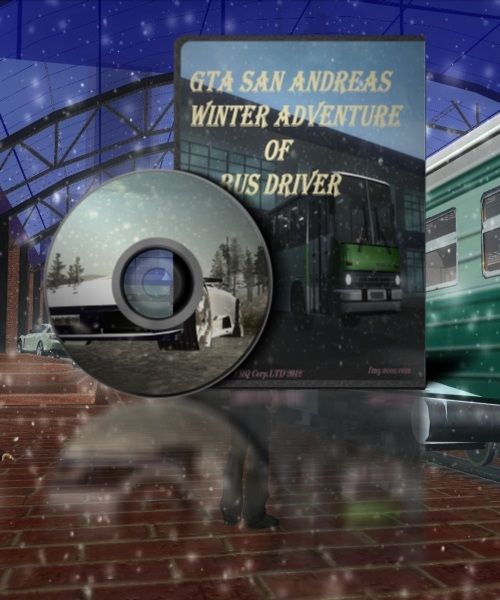 GTA San Andreas - Winter Adventure Of Bus Driver для ГТА Сан Андреас