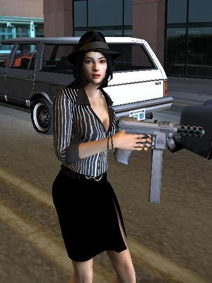 Mafia Girl Protection для ГТА Сан Андреас