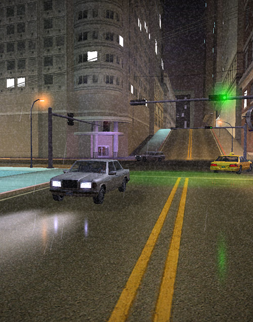 Road Reflections Fix для GTA San Andreas