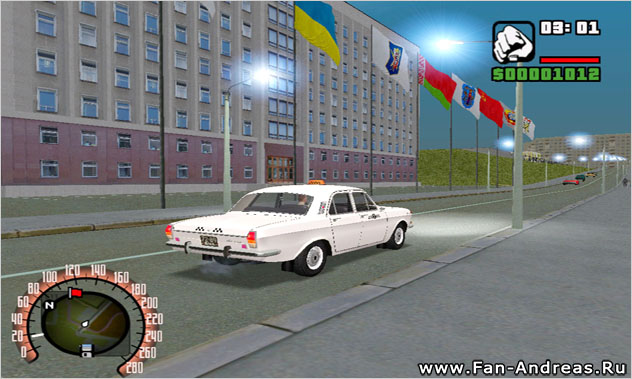 Русские машины в GTA San Andreas - Криминальная Россия