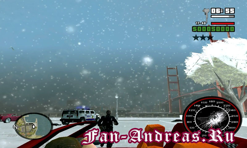 GTA San Andreas - Winter Adventure Of Bus Driver (скриншот 2)