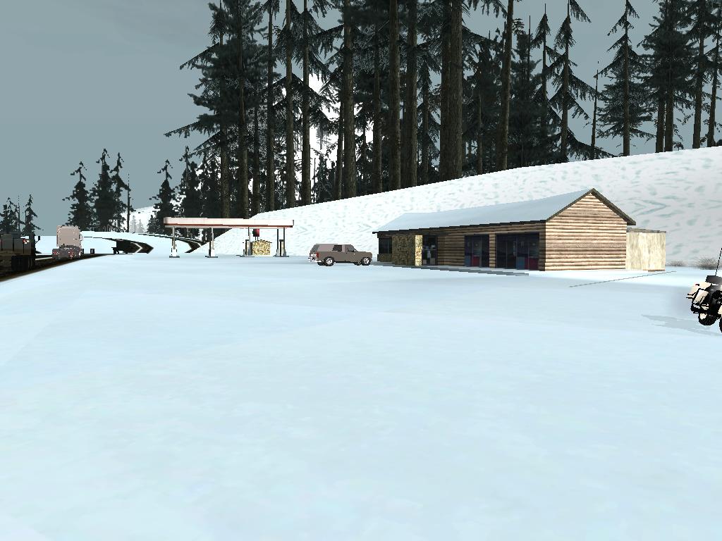Русская зима для горы Чилиад (скриншот 4)