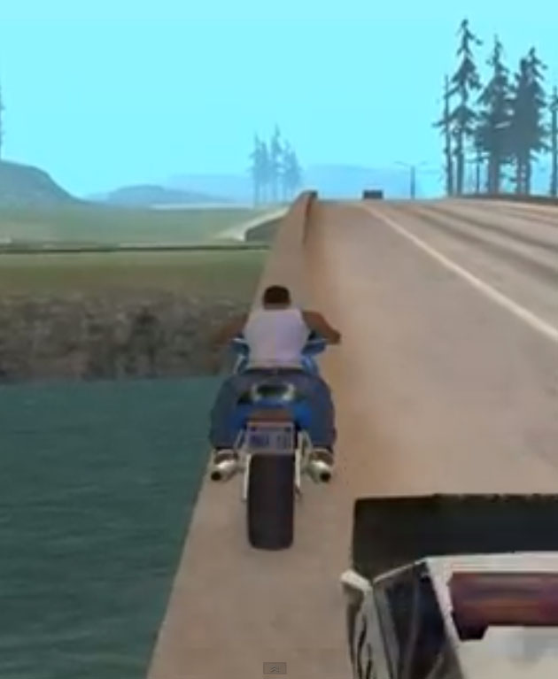 Видео GTA San Andreas - Как получить миниган в начале игры