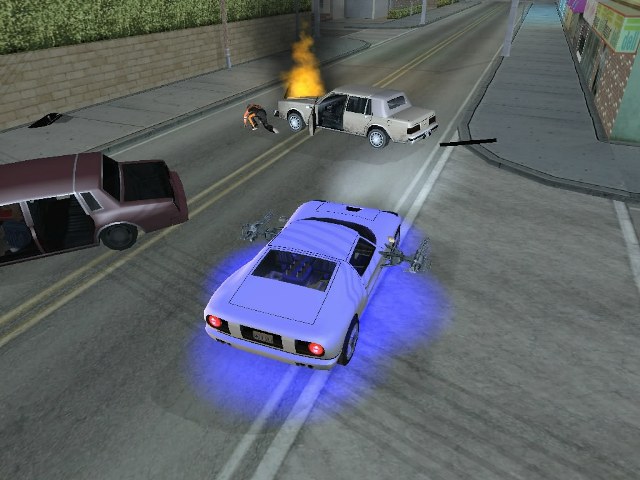 Бронированный Bullet для GTA San Andreas (скриншот 3)