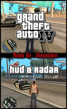 HUD GTA 4 для GTA San Andreas
