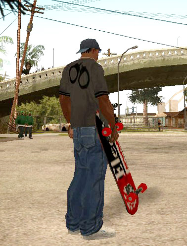 Коды на GTA San Andreas на Скейт